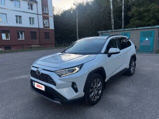 2021 Toyota RAV4 V (XA50), белый, 3500000 рублей, вид 1