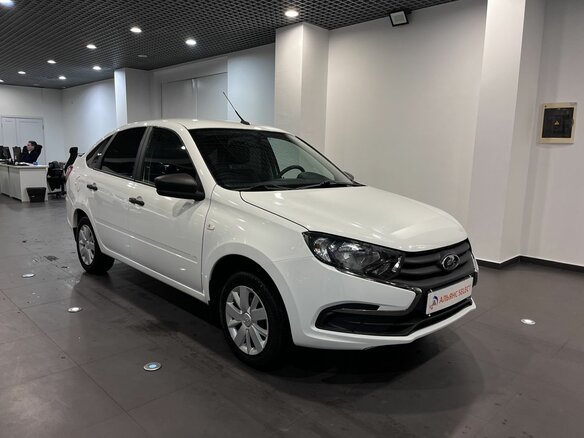 2019 Lada (ВАЗ) Granta I Рестайлинг, белый, 725000 рублей