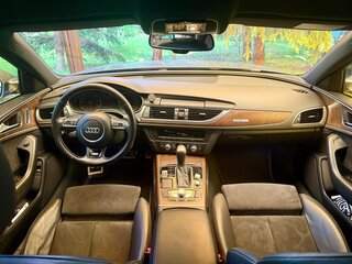 2015 Audi A6 IV (C7) Рестайлинг, серый, 2800000 рублей, вид 5