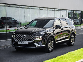 2022 Hyundai Santa Fe IV Рестайлинг, чёрный, 3959999 рублей, вид 3