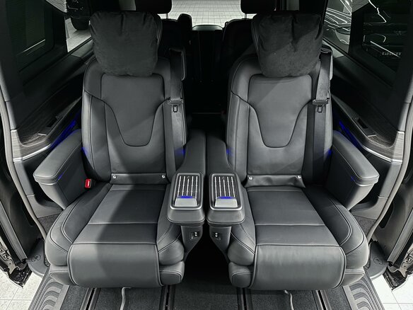 2026 Mercedes-Benz V-Класс 300 d экстра длинный III (W447) Рестайлинг 2, чёрный - вид 26