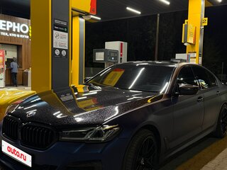 2017 BMW 5 серии 530i xDrive VII (G30/G31/G38), синий, 2900000 рублей, вид 2