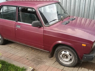 2004 Lada (ВАЗ) 2107, красный, 120000 рублей, вид 4