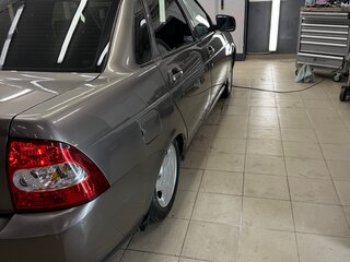 2014 Lada (ВАЗ) Priora I Рестайлинг, коричневый, 650000 рублей, вид 4