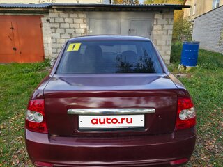 2008 Lada (ВАЗ) Priora I, пурпурный, 205000 рублей, вид 3