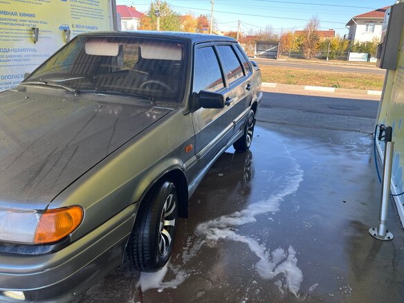 2007 Lada (ВАЗ) 2115, серый, 140000 рублей - вид 6
