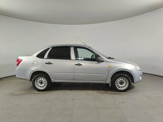 2014 Lada (ВАЗ) Granta I, серебристый, 325000 рублей, вид 4