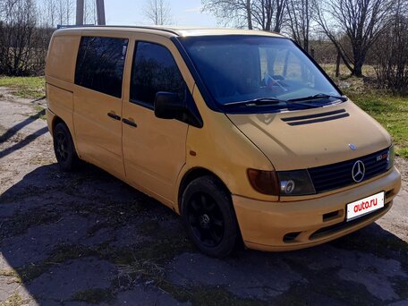1998 Mercedes-Benz Vito, жёлтый, 470000 рублей, вид 2