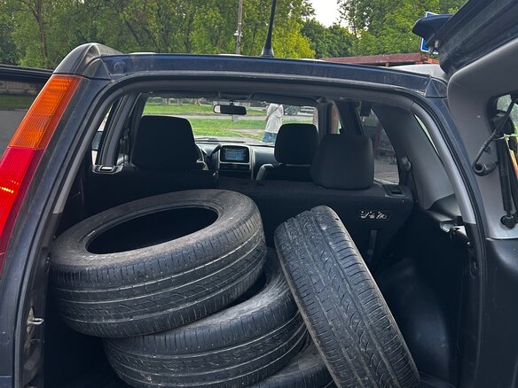 2004 Honda CR-V II, синий - вид 7