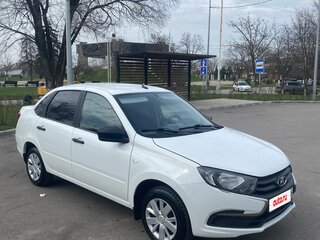 2020 Lada (ВАЗ) Granta I Рестайлинг, белый, 710000 рублей, вид 2