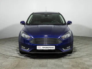 2016 Ford Focus III Рестайлинг, синий, 939700 рублей, вид 2
