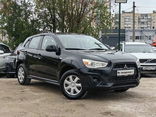 2013 Mitsubishi ASX I, чёрный, 469000 рублей, вид 3
