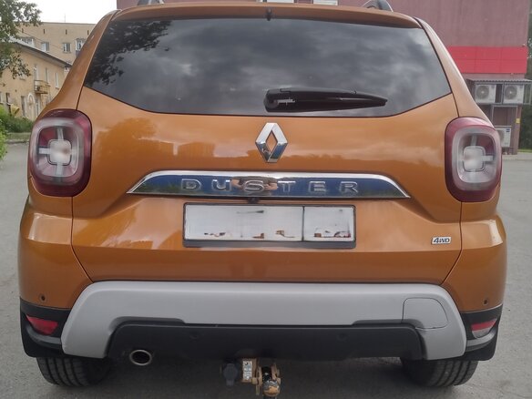 2021 Renault Duster II, оранжевый, 1550000 рублей - вид 3