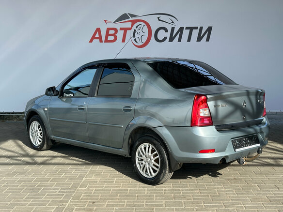 2011 Renault Logan I Рестайлинг, синий, 550000 рублей - вид 7
