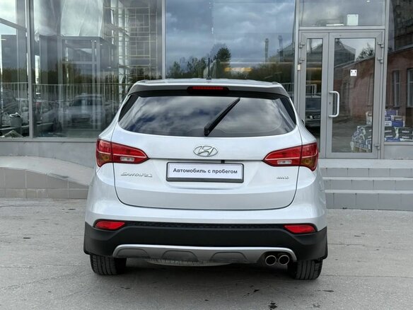 2013 Hyundai Santa Fe III, серебристый, 1560000 рублей - вид 5