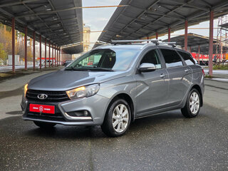 2021 Lada (ВАЗ) Vesta SW I, серый, 989900 рублей, вид 4