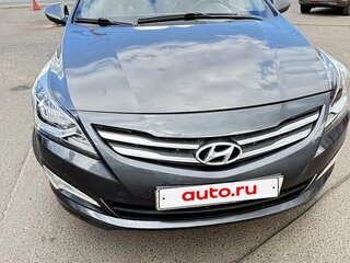 2015 Hyundai Solaris I Рестайлинг, серый, 830000 рублей, вид 1
