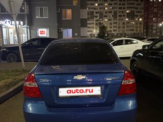 2009 Chevrolet Aveo I Рестайлинг, синий, 340000 рублей, вид 4