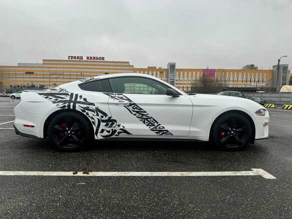 2022 Ford Mustang VI Рестайлинг, белый, 3250000 рублей - вид 5