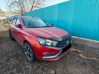 2017 Lada (ВАЗ) Vesta I, красный, 615000 рублей, вид 1