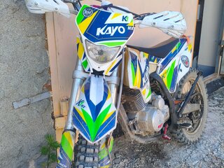 2021 Kayo K1 250 MX, белый, 130000 рублей, вид 1