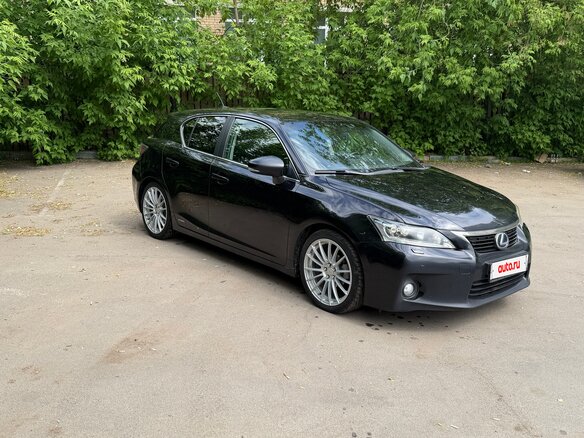 2011 Lexus CT 200h I, чёрный, 1570000 рублей - вид 13