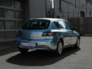 2008 Mazda 3 I (BK) Рестайлинг, серебристый, 727000 рублей, вид 4