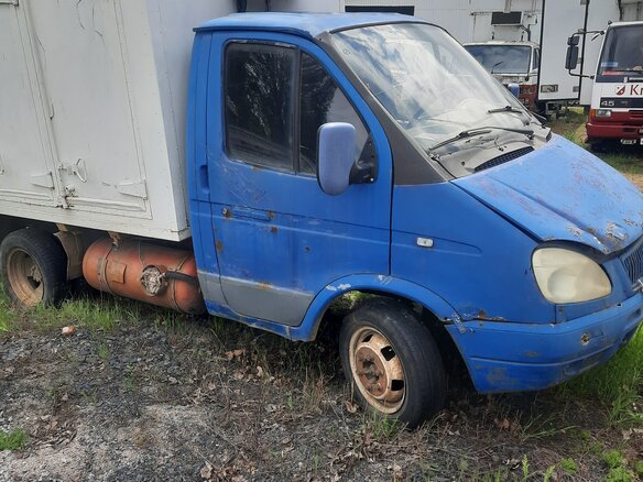 2005 ГАЗ ГАЗель (3302), синий, 150000 рублей - вид 3