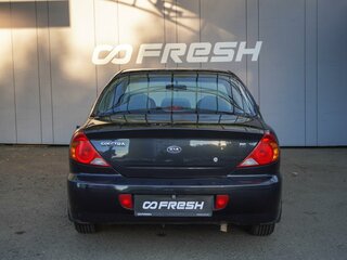 2007 Kia Spectra I Рестайлинг 2, чёрный, 479000 рублей, вид 4