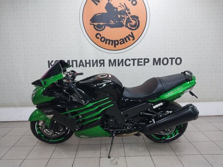 2015 Kawasaki ZX-14R, зелёный, 1169000 рублей, вид 2