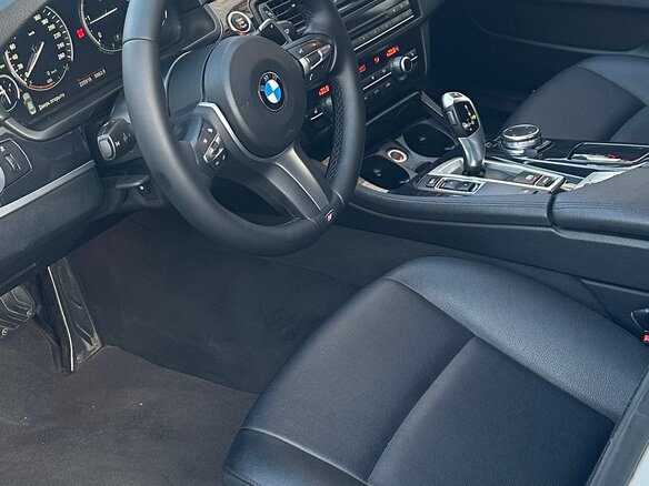 2014 BMW 5 серии 520d VI (F10/F11/F07) Рестайлинг, белый, 2200000 рублей - вид 7