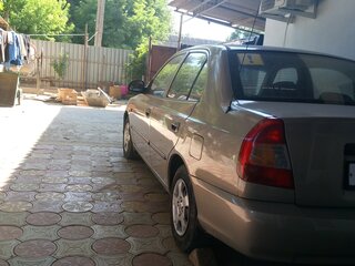 2007 Hyundai Accent ТагАЗ II, бежевый, 420000 рублей, вид 2
