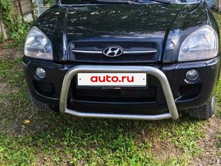 2007 Hyundai Tucson I, чёрный, 740000 рублей, вид 2