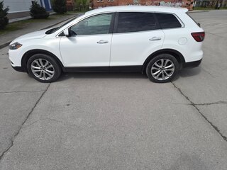 2012 Mazda CX-9 I Рестайлинг, белый, 1500000 рублей, вид 4