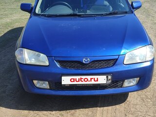1999 Mazda Familia S-Familia S-Wagon VIII (BJ), синий, 300000 рублей, вид 1