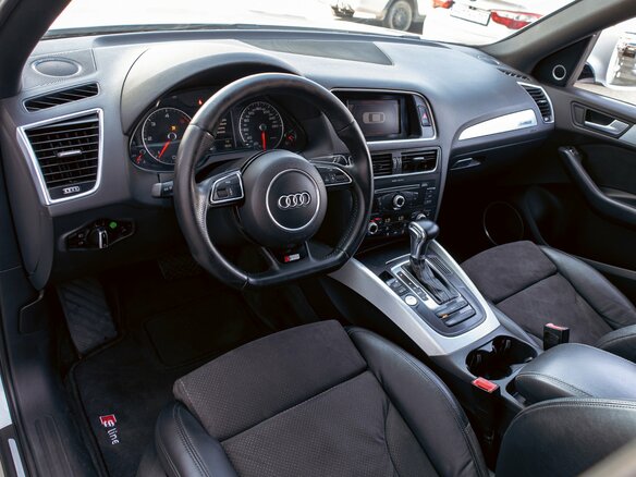 2015 Audi Q5 I (8R) Рестайлинг, белый, 2095000 рублей - вид 12