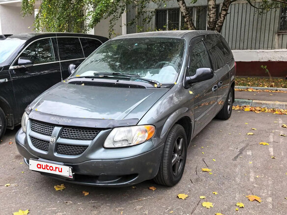 2003 Dodge Caravan 4-speed IV, серый, 630000 рублей