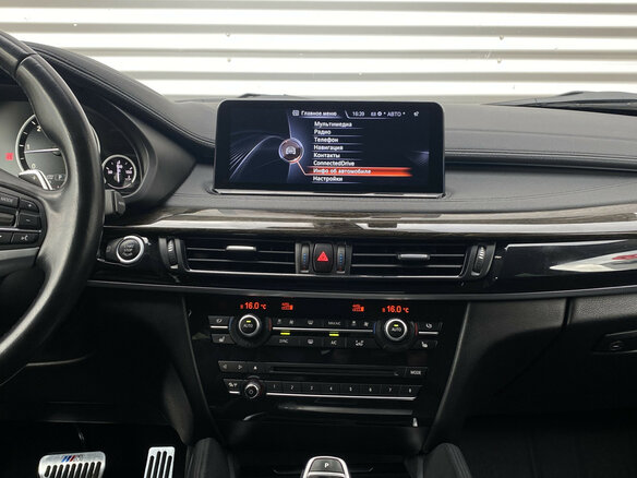 2016 BMW X6 30d II (F16), белый - вид 13