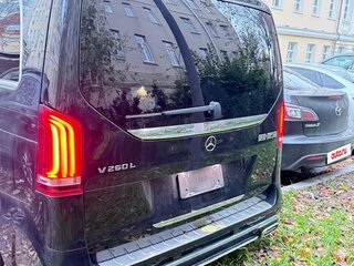2021 Mercedes-Benz V-Класс Long 260 длинный III (W447) Рестайлинг, чёрный, 7500000 рублей, вид 3