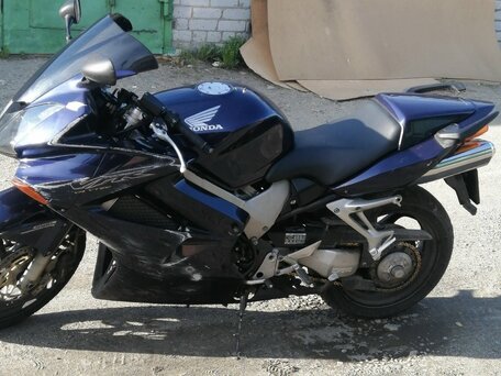 2004 Honda VFR 800, синий, 350000 рублей, вид 1