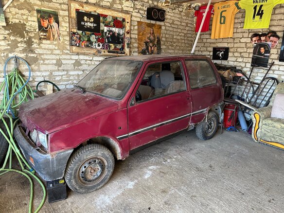 2004 Lada (ВАЗ) 1111 Ока СеАЗ, красный, 55000 рублей