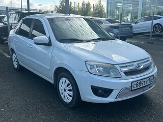 2017 Lada (ВАЗ) Granta I, белый, 395000 рублей, вид 2