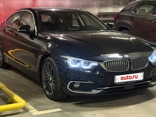 2018 BMW 4 серии Gran Coupe 420d xDrive F32/F33/F36 Рестайлинг, чёрный, 3400000 рублей, вид 1