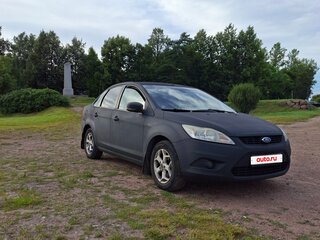 2008 Ford Focus II Рестайлинг, чёрный, 405000 рублей, вид 2