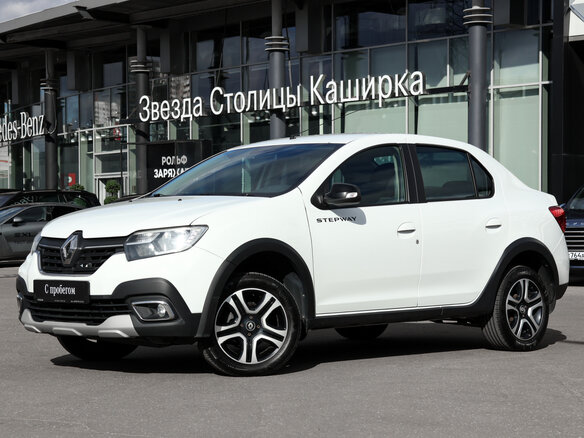 2022 Renault Logan Stepway II Рестайлинг, белый, 1179000 рублей