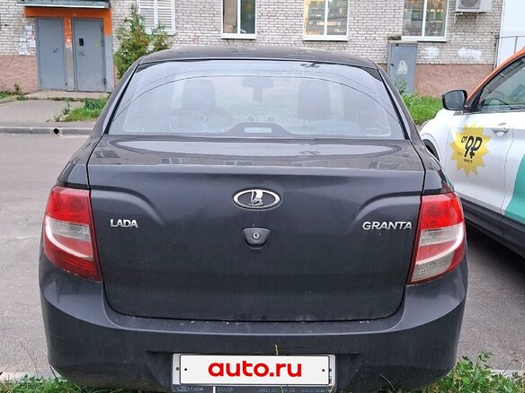 2016 Lada (ВАЗ) Granta I, чёрный, 270000 рублей - вид 2