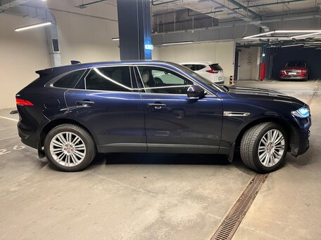 2016 Jaguar F-Pace I, синий, 2650000 рублей, вид 3
