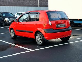 2007 Hyundai Getz I Рестайлинг, красный, 399000 рублей, вид 4