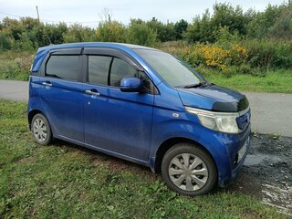2017 Honda N-WGN I Рестайлинг, синий, 650000 рублей, вид 2