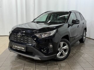 2021 Toyota RAV4 V (XA50), чёрный, 2950000 рублей, вид 1